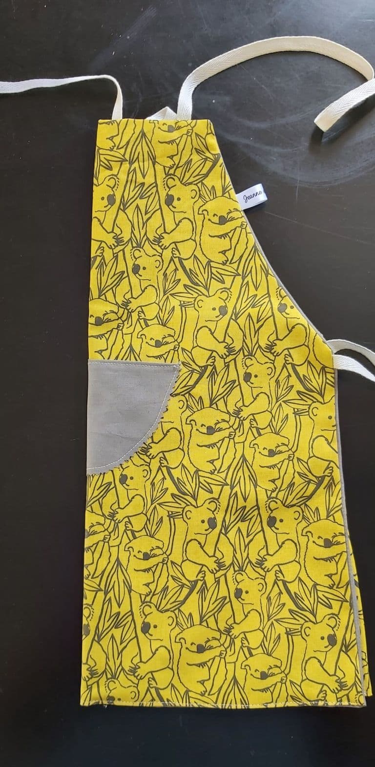 Tablier réversible « KOALA » T 2/4 ans