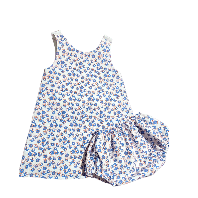 Robe été « gaufrée » taille 2 ans