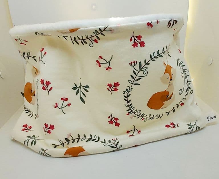 Snood enfant « renard »